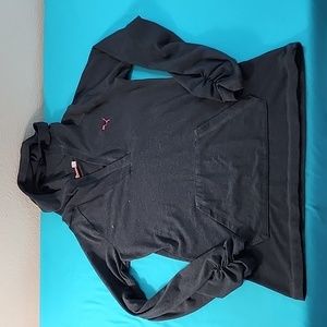 Puma Women's Black Lightweight Pullover Sport Hoodie, Size Small